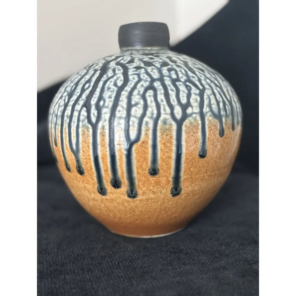 North Carolina Hand Thrown Pottery Vase